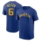 Youth Seattle Mariners Dan Wilson Royal 2023 City Connect T-Shirt