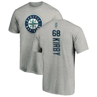 Youth Seattle Mariners George Kirby Ash Backer T-Shirt